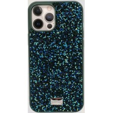 Чехол-накладка Swarovski для iPhone 14 Pro (зеленый)